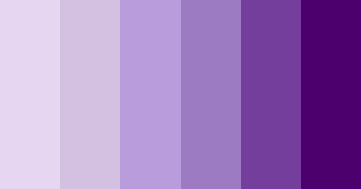 Download lavender reverie color palette PNG image (landscape)