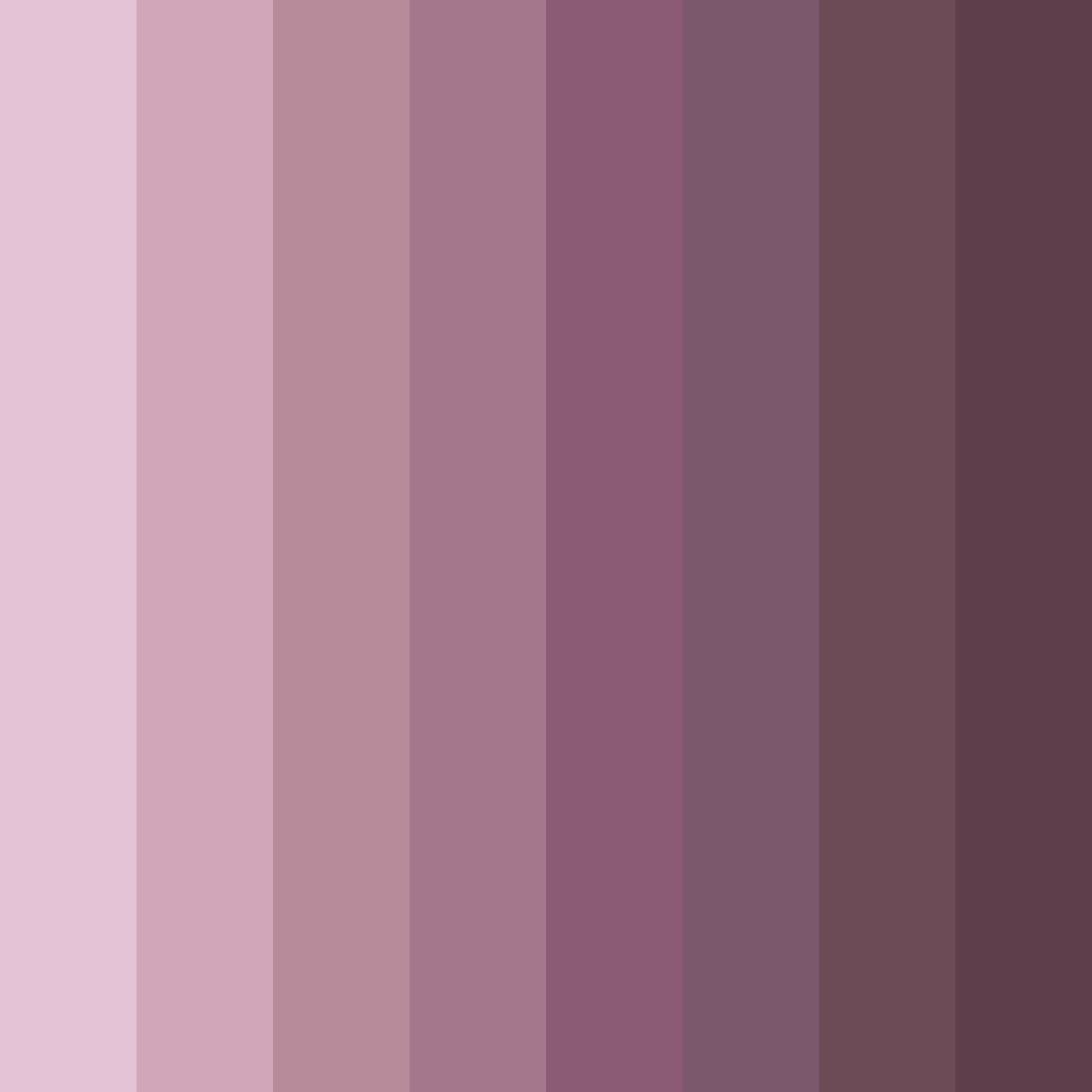 Download rosewood reverie color palette PNG image (square)