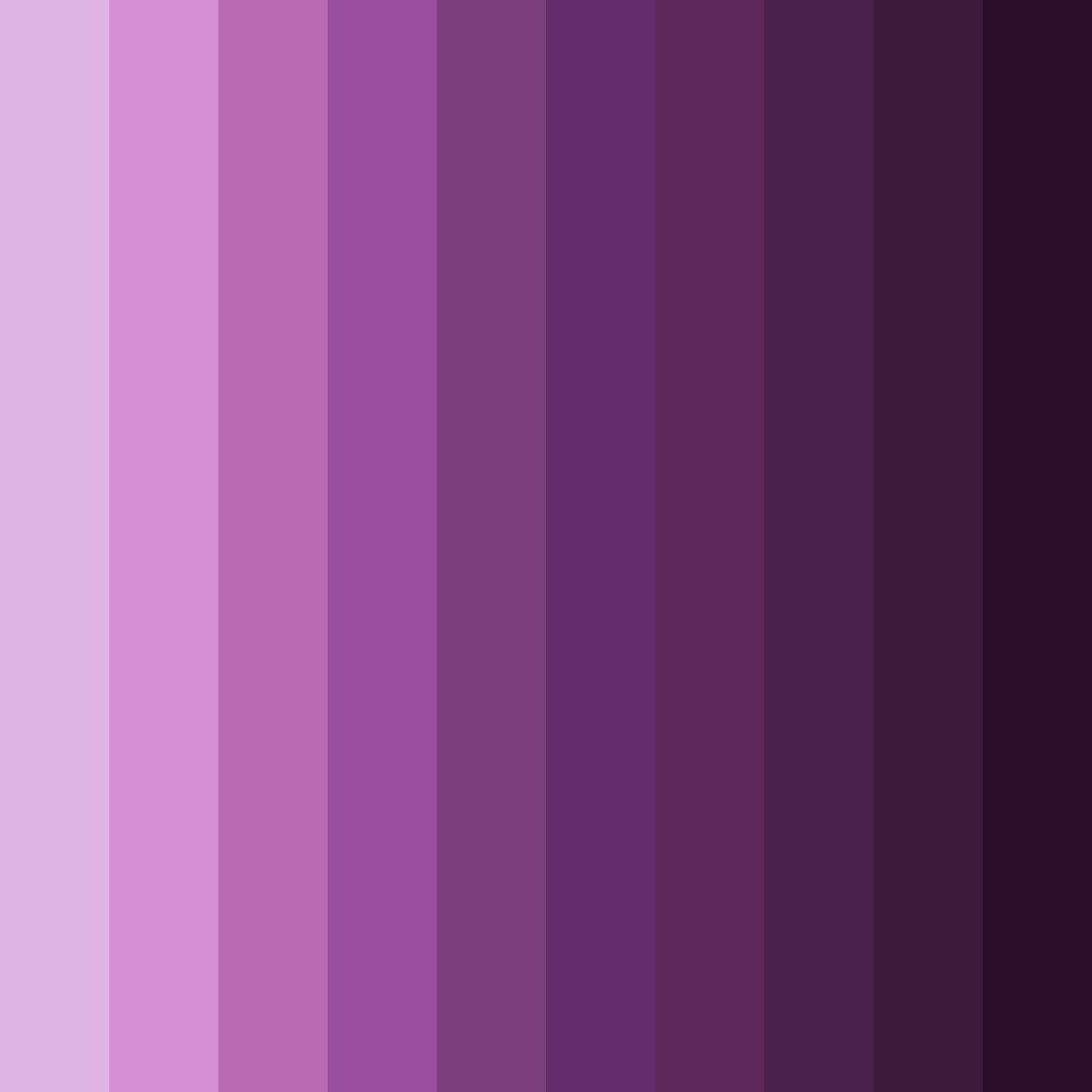 Download deep purple color palette PNG image (square)