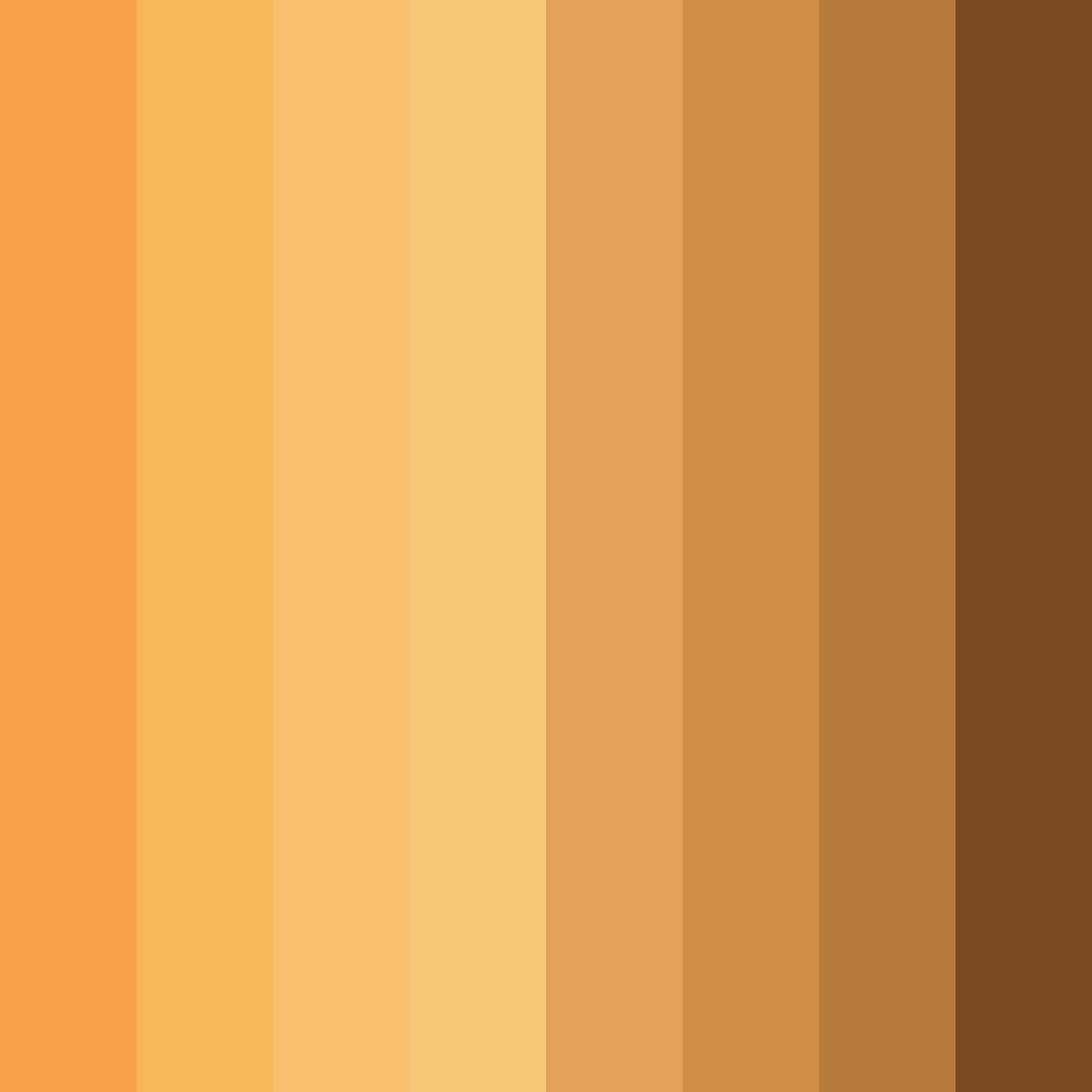 Download autumn ember color palette PNG image (square)