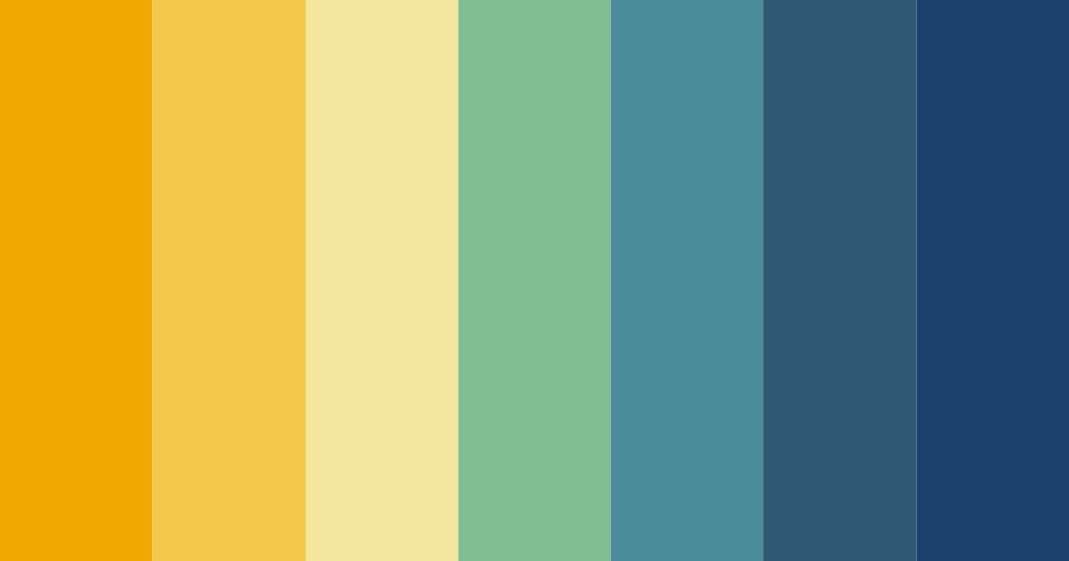 Download blue sunrise color palette PNG image (landscape)