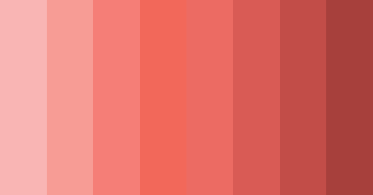 Download blushing sunset color palette PNG image (landscape)