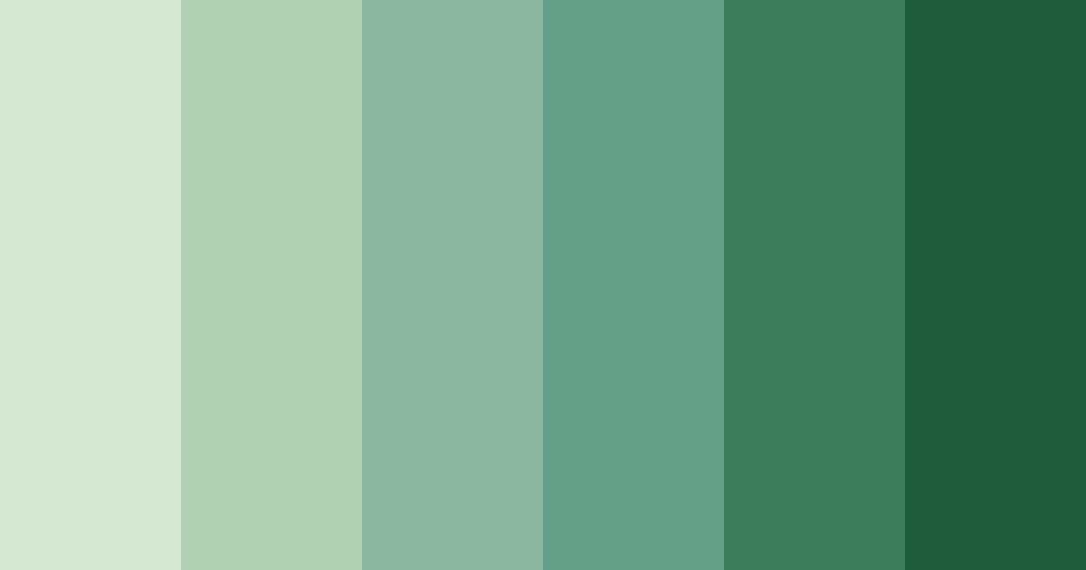 Download whispering grove color palette PNG image (landscape)