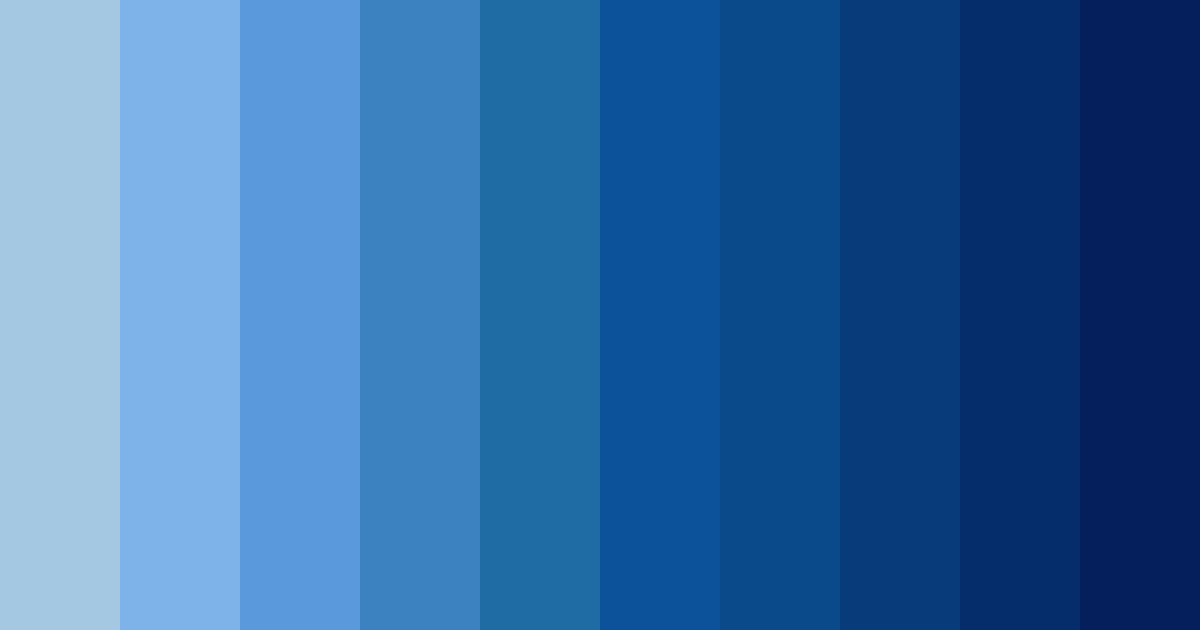 Download deep ocean serenade color palette PNG image (landscape)