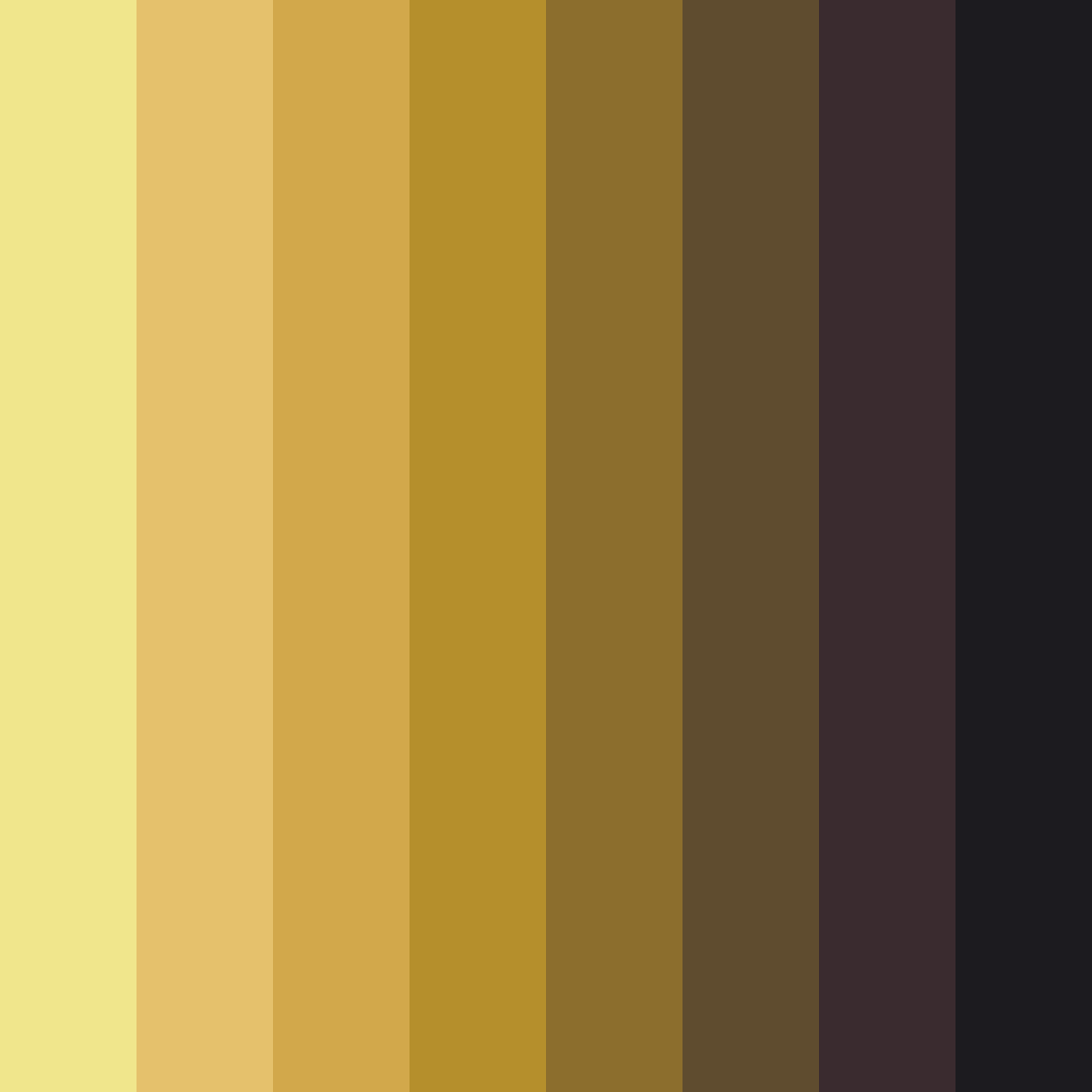 Download autumnal embrace color palette PNG image (square)
