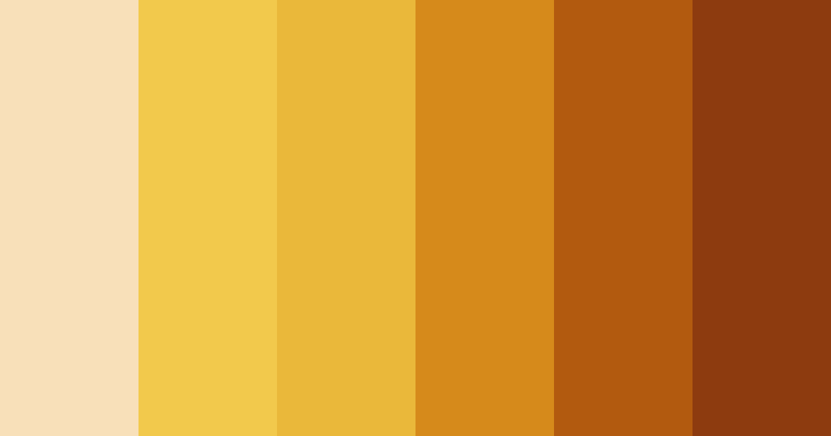 Download golden sunset color palette PNG image (landscape)