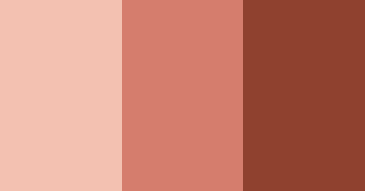 Download rustic red color palette PNG image (landscape)