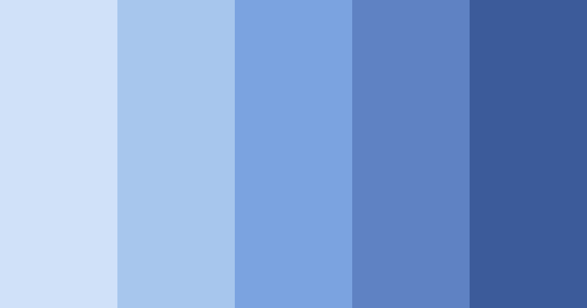 Download shades of blue purple color palette PNG image (landscape)