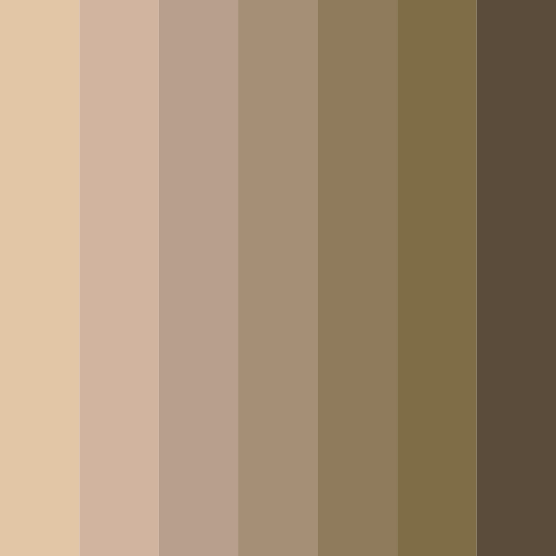 Download cartographer's heritage color palette PNG image (square)