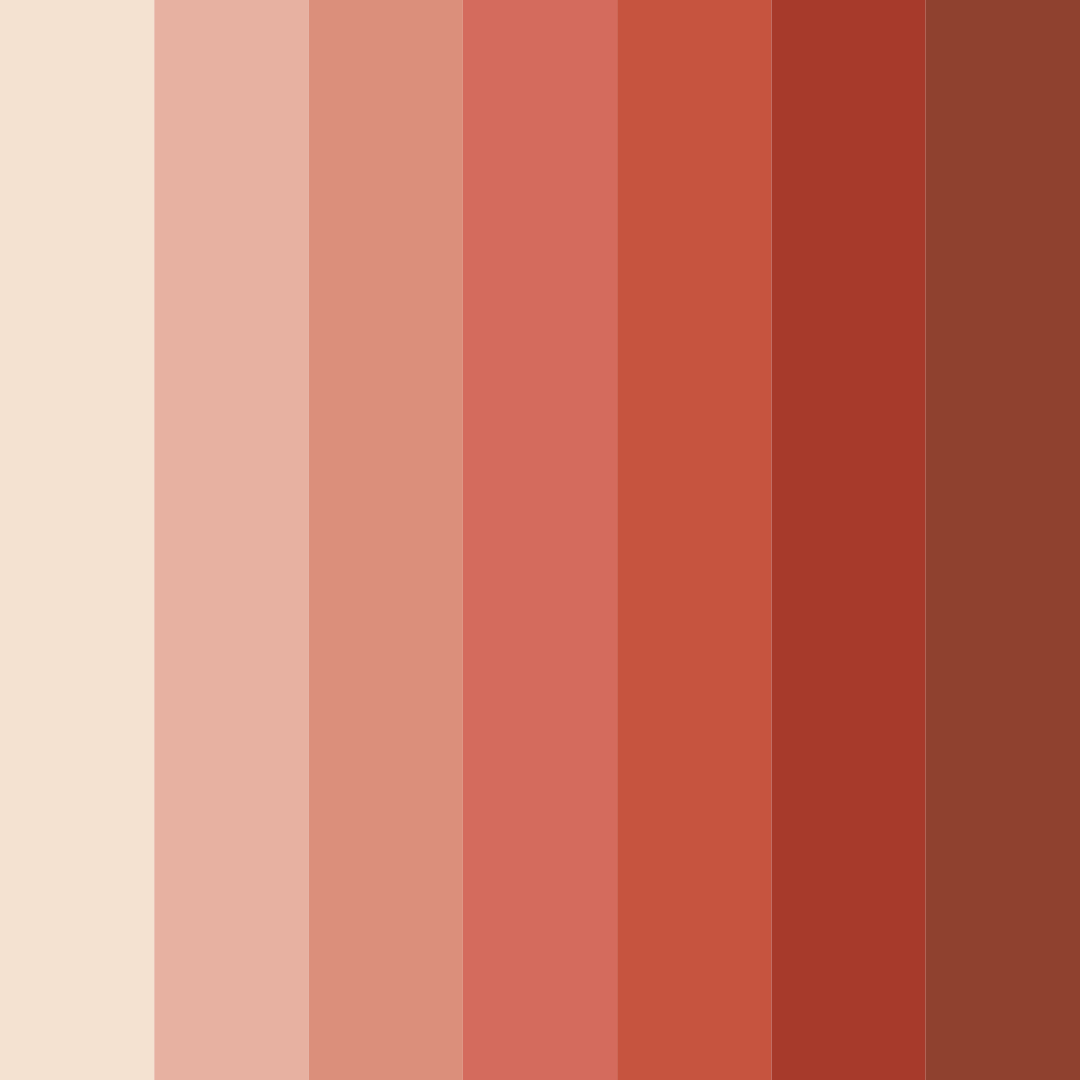 Download autumn ember color palette PNG image (square)