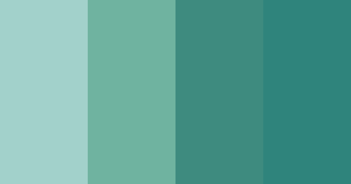 Download tropical serenity color palette PNG image (landscape)