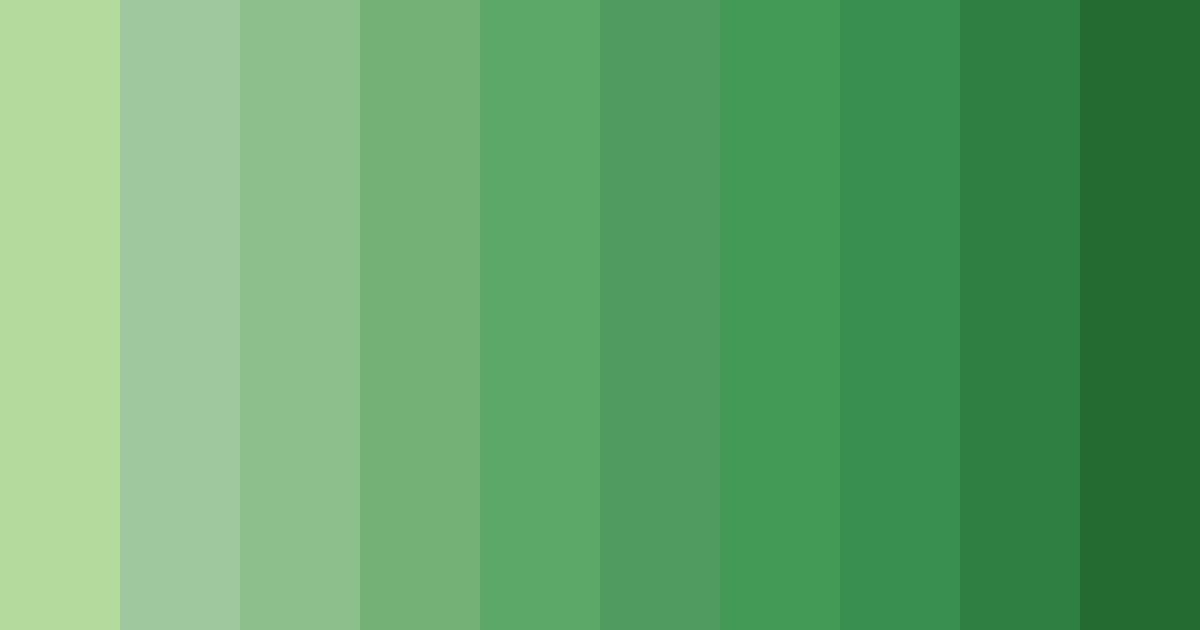 Download verdant whispers color palette PNG image (landscape)