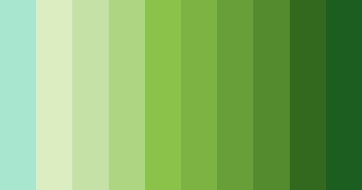 Download verdant symphony color palette PNG image (landscape)