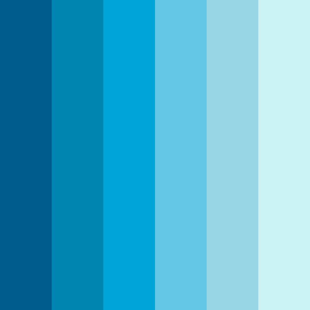 Download ocean breeze color palette PNG image (square)