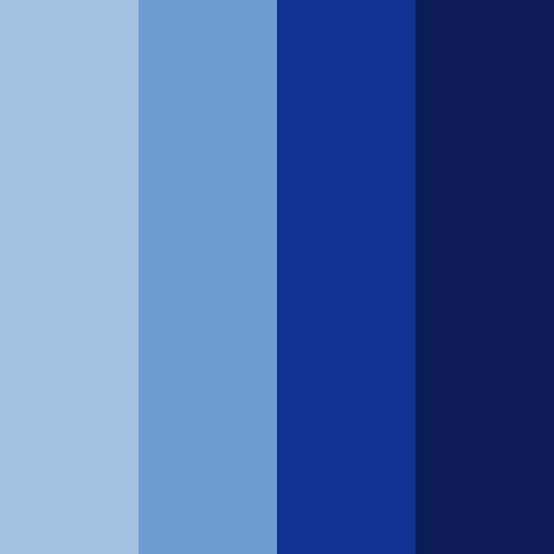 Download deep blue color palette PNG image (square)