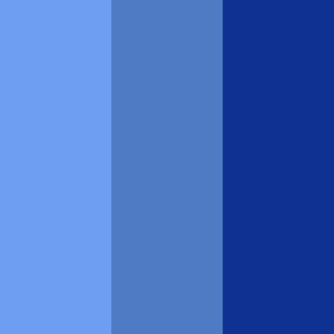 Download deep blue shades color palette PNG image (square)