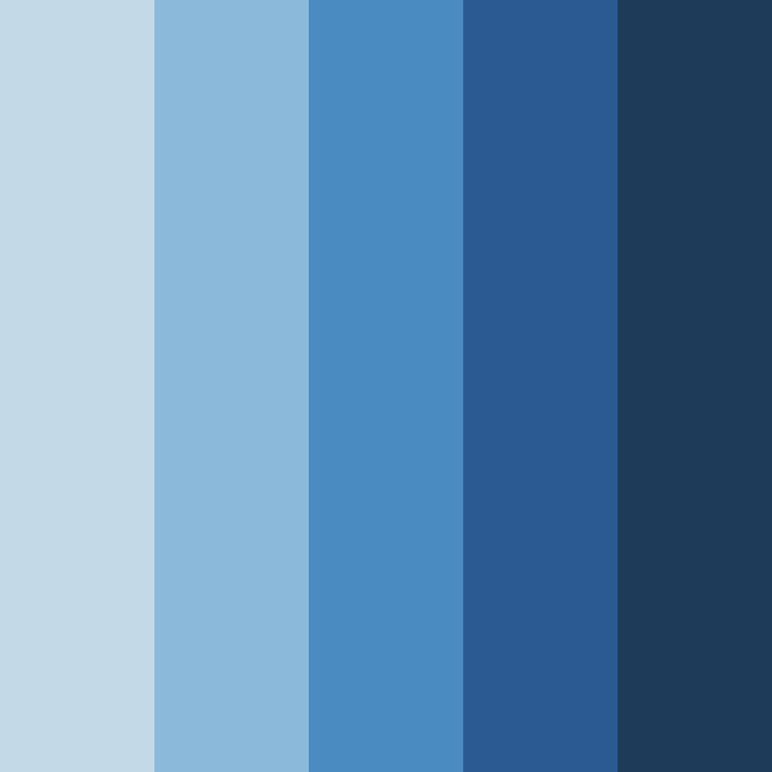 Download oceanic reverie color palette PNG image (square)