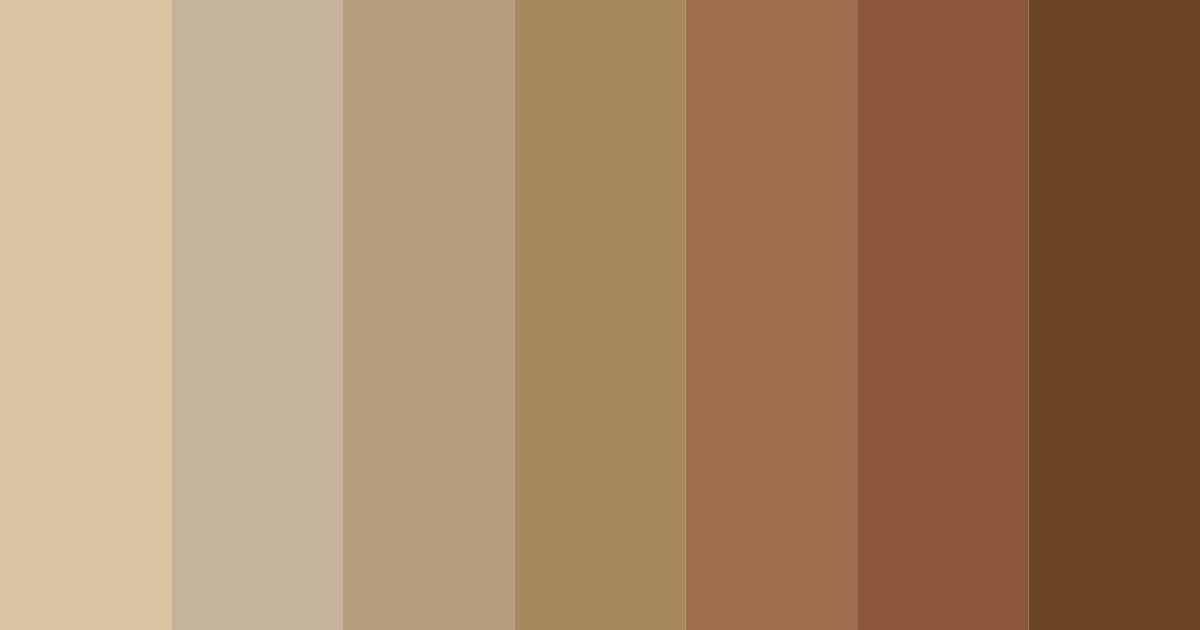 Download dark brown color palette PNG image (landscape)