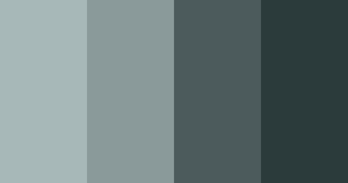 Download shades of gray color palette PNG image (landscape)