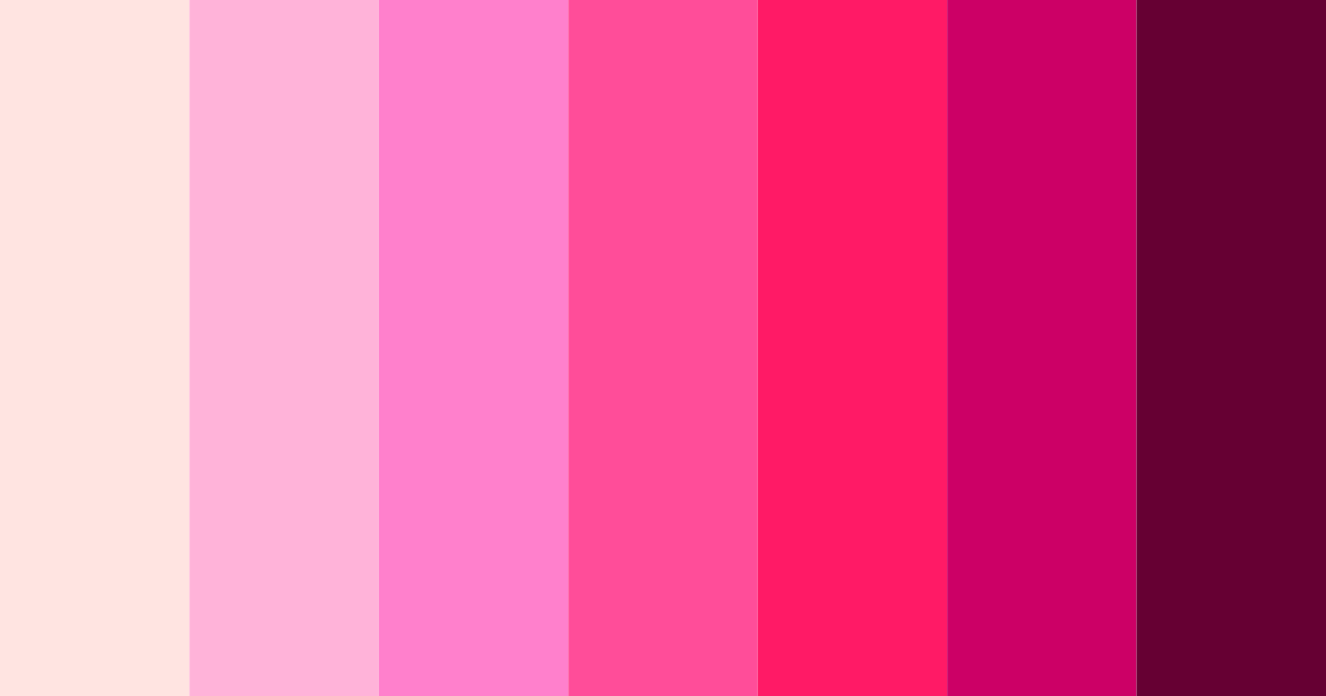 Download blossom blush color palette PNG image (landscape)