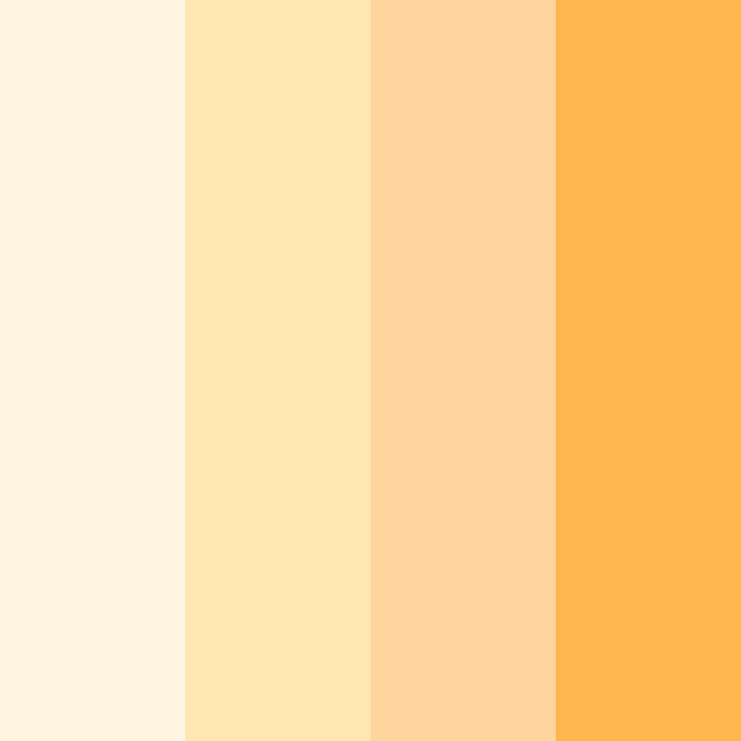 Download sunlit honeycomb color palette PNG image (square)