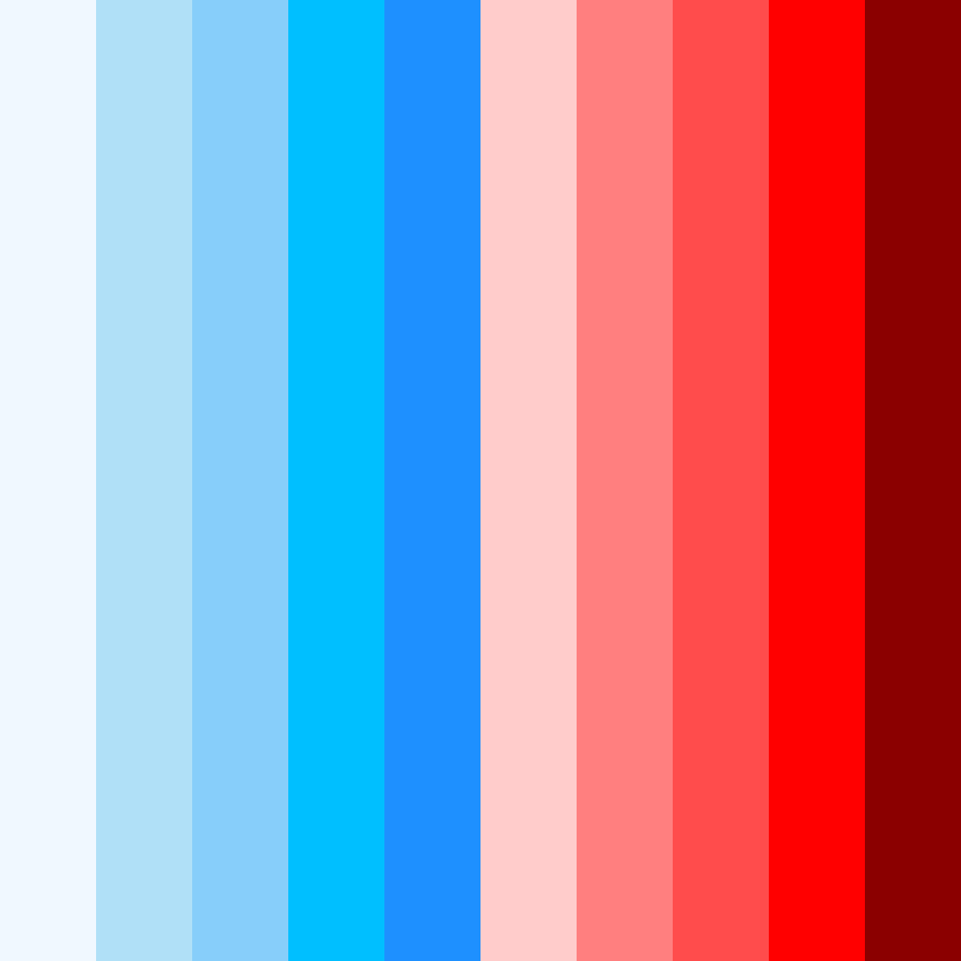 Download red, white, and blue color palette PNG image (square)