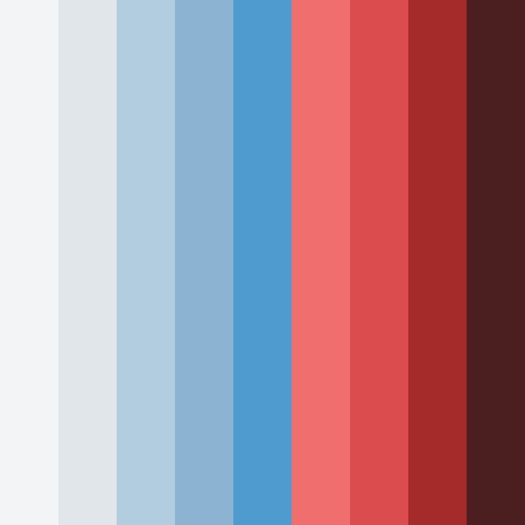 Download red, white, and blue dreams color palette PNG image (square)