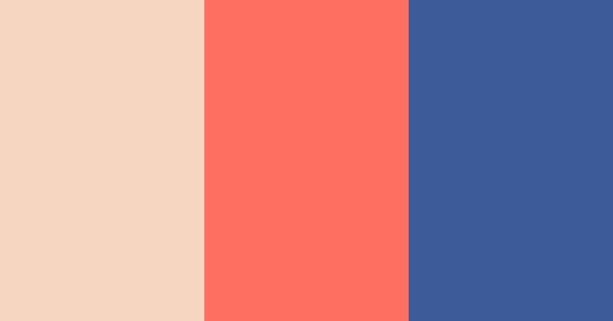 Download creamy blue red color palette PNG image (landscape)