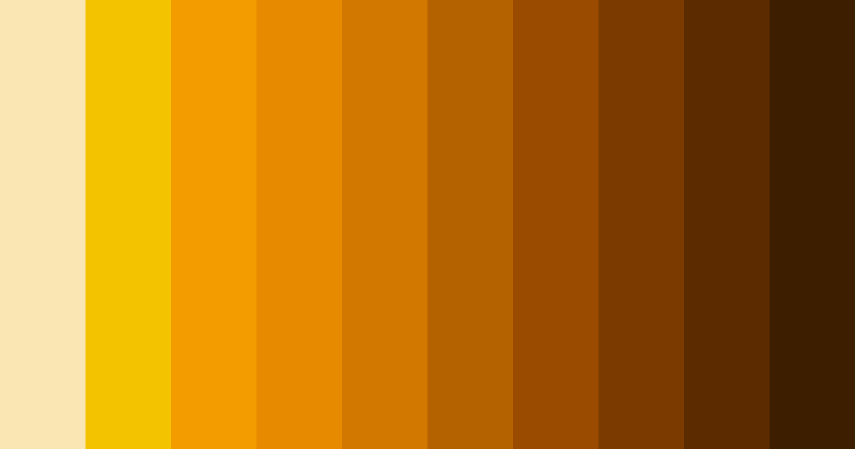 Download golden ember horizon color palette PNG image (landscape)