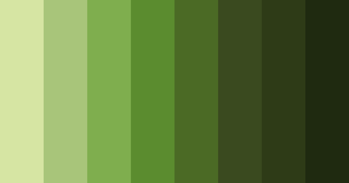 Download green pickle color palette PNG image (landscape)