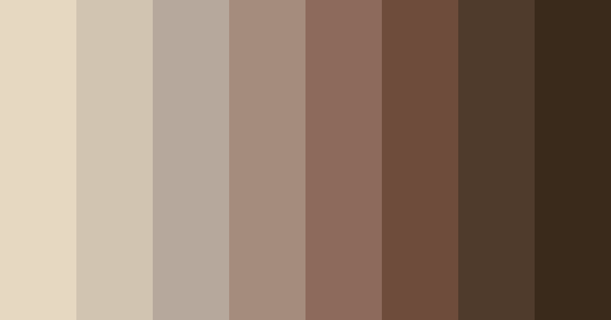 Download brown fossil color palette PNG image (landscape)