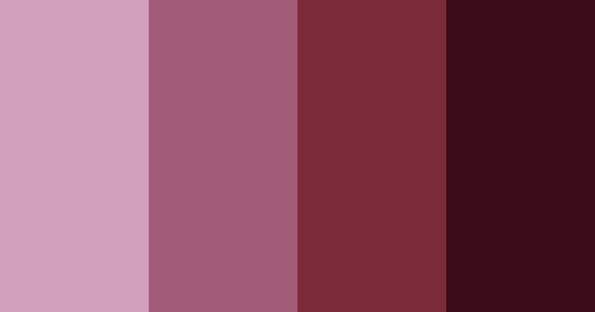 Download merlot sunset color palette PNG image (landscape)