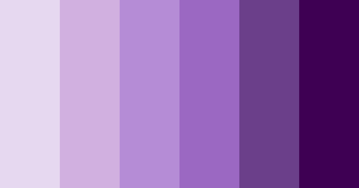 Download purple dream color palette PNG image (landscape)