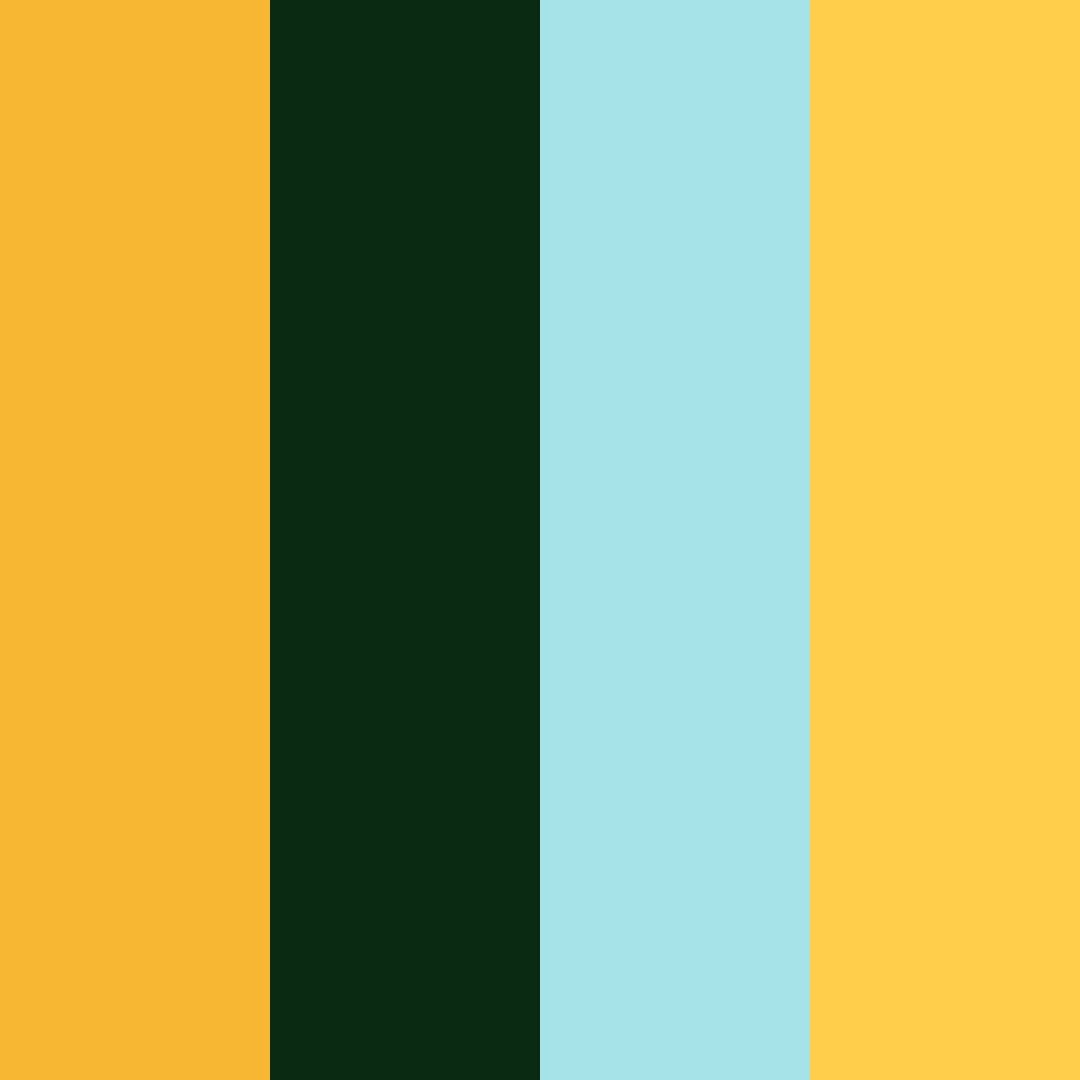 Download sunny meadow color palette PNG image (square)