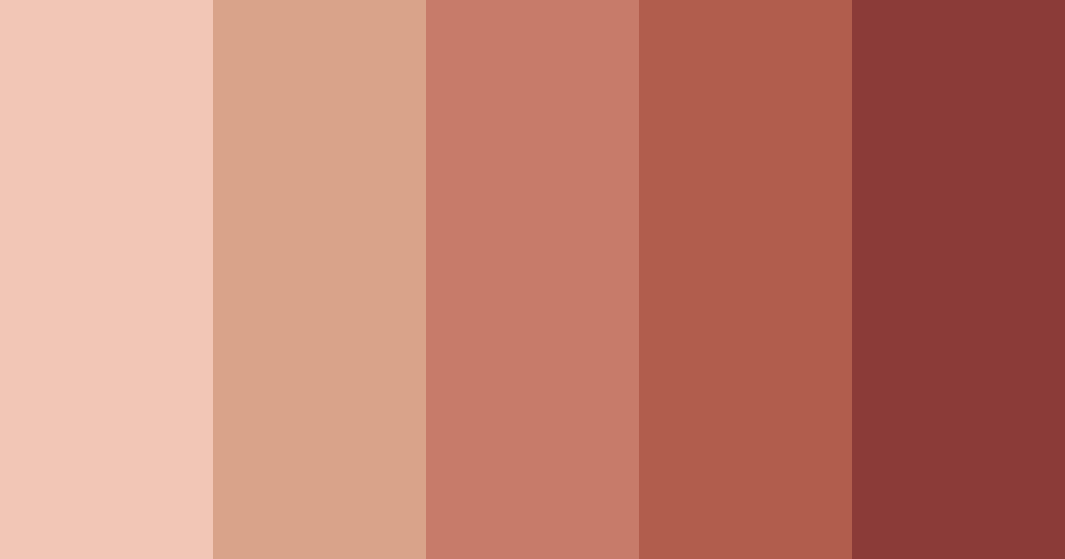 Download sandstone red color palette PNG image (landscape)
