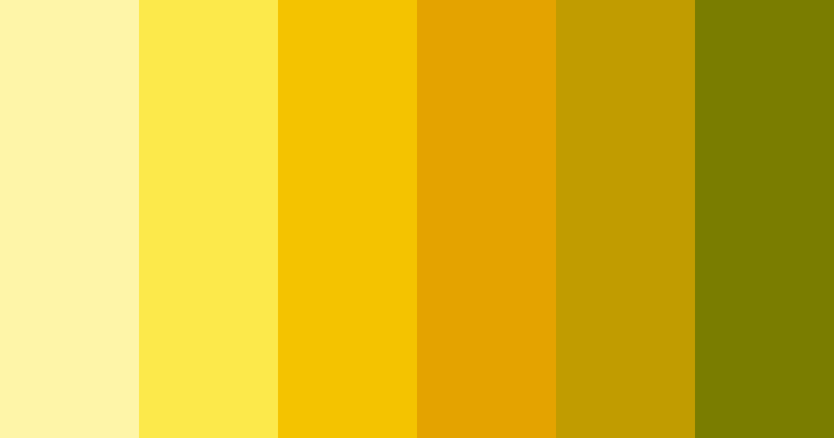 Download buzzing sunbeam color palette PNG image (landscape)
