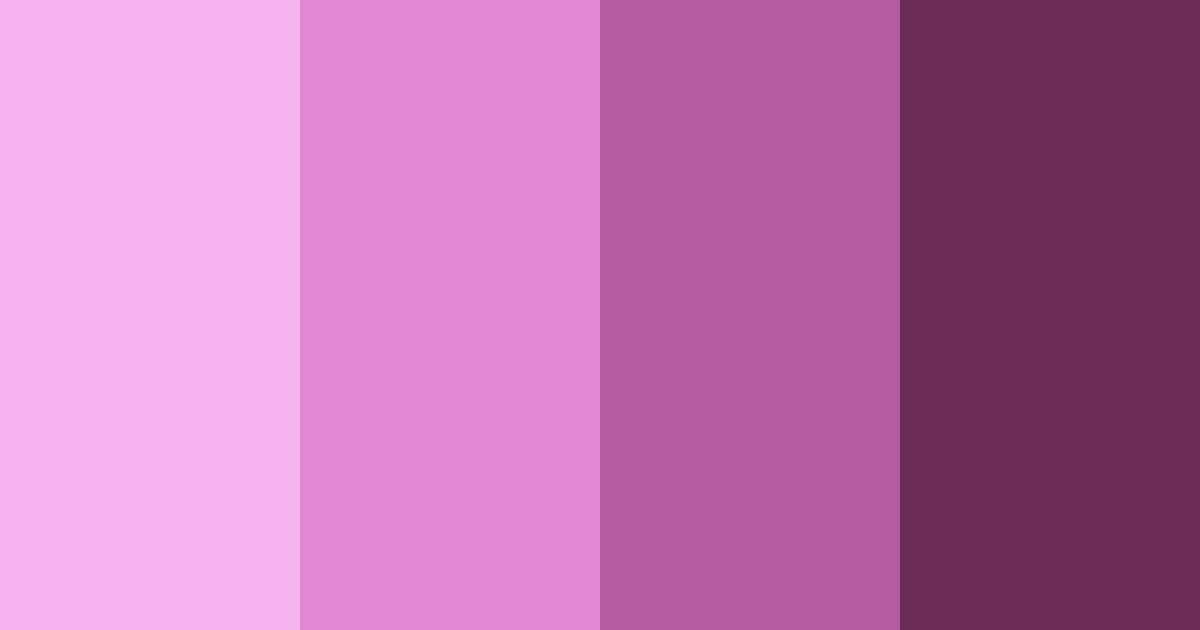 Download pink miniature color palette PNG image (landscape)