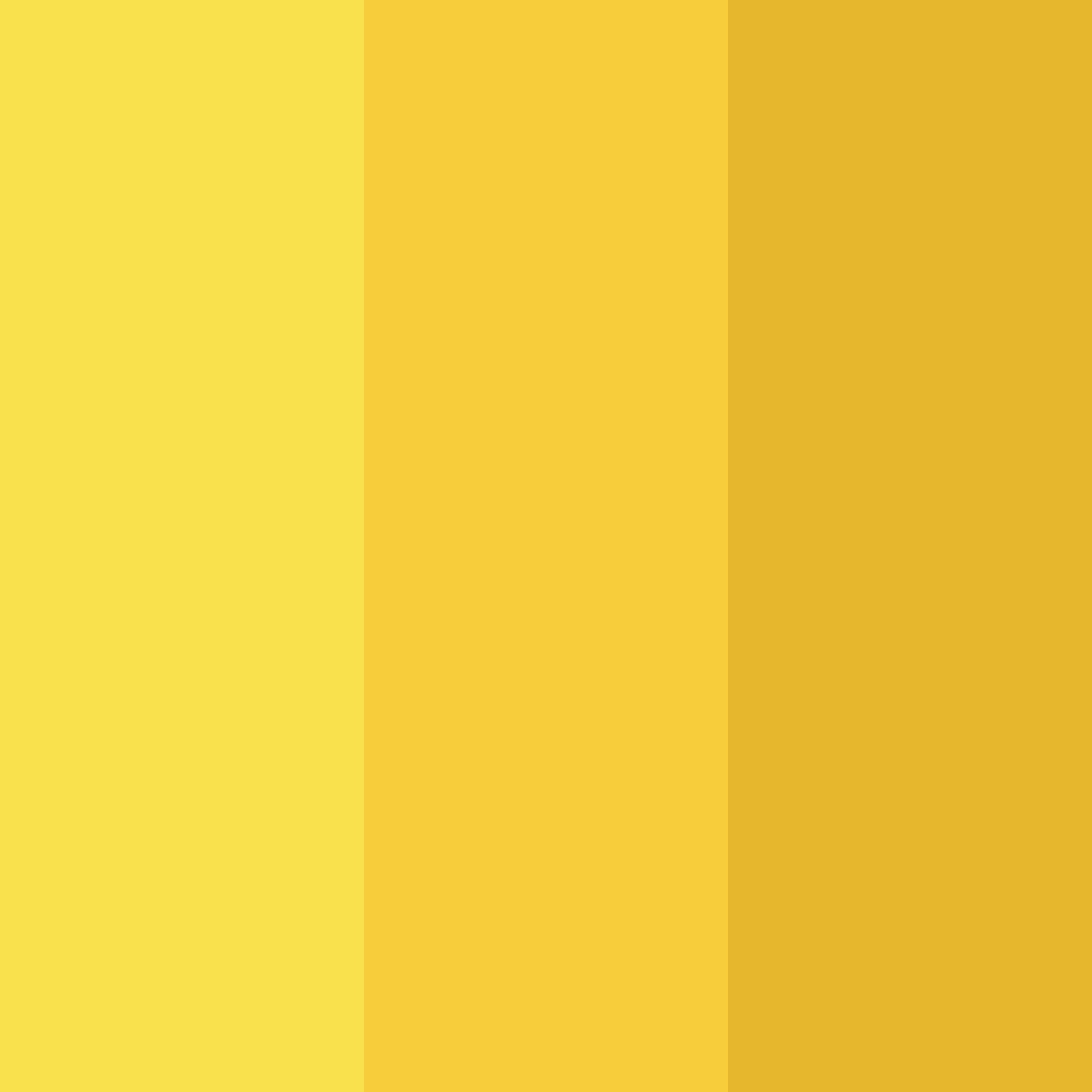 Download bright yellow supernova color palette PNG image (square)