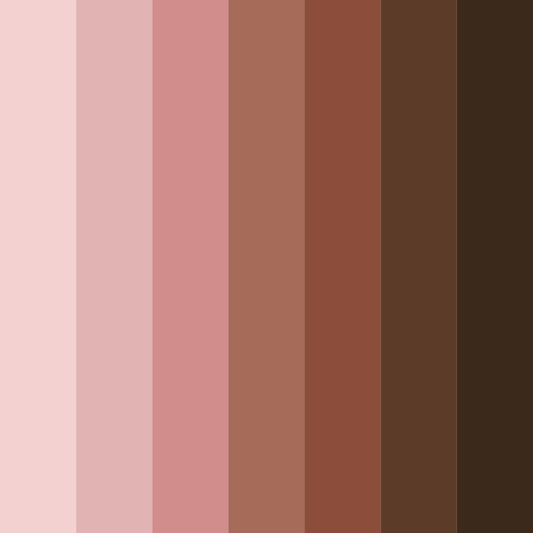 Download blush earthtones color palette PNG image (square)