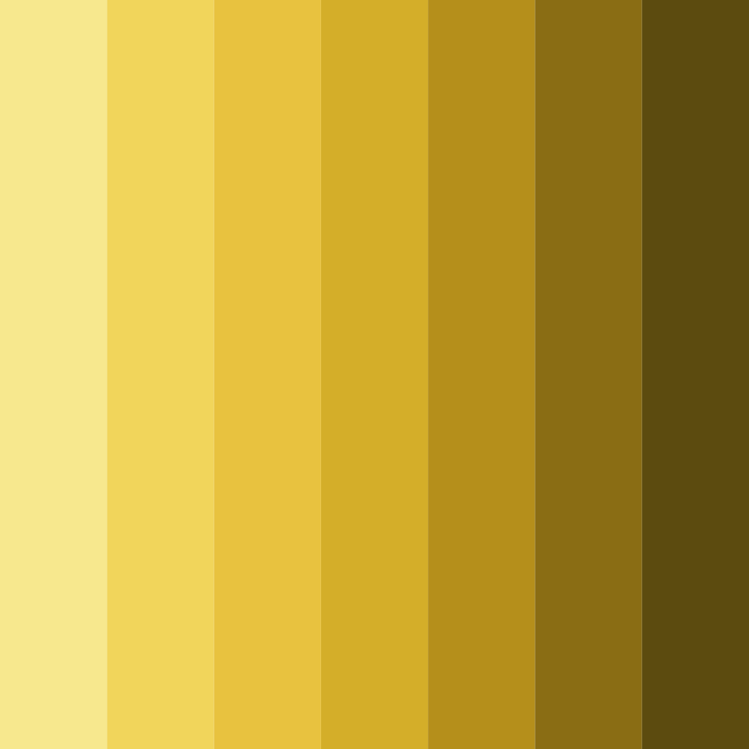 Download dandelion yellow color palette PNG image (square)