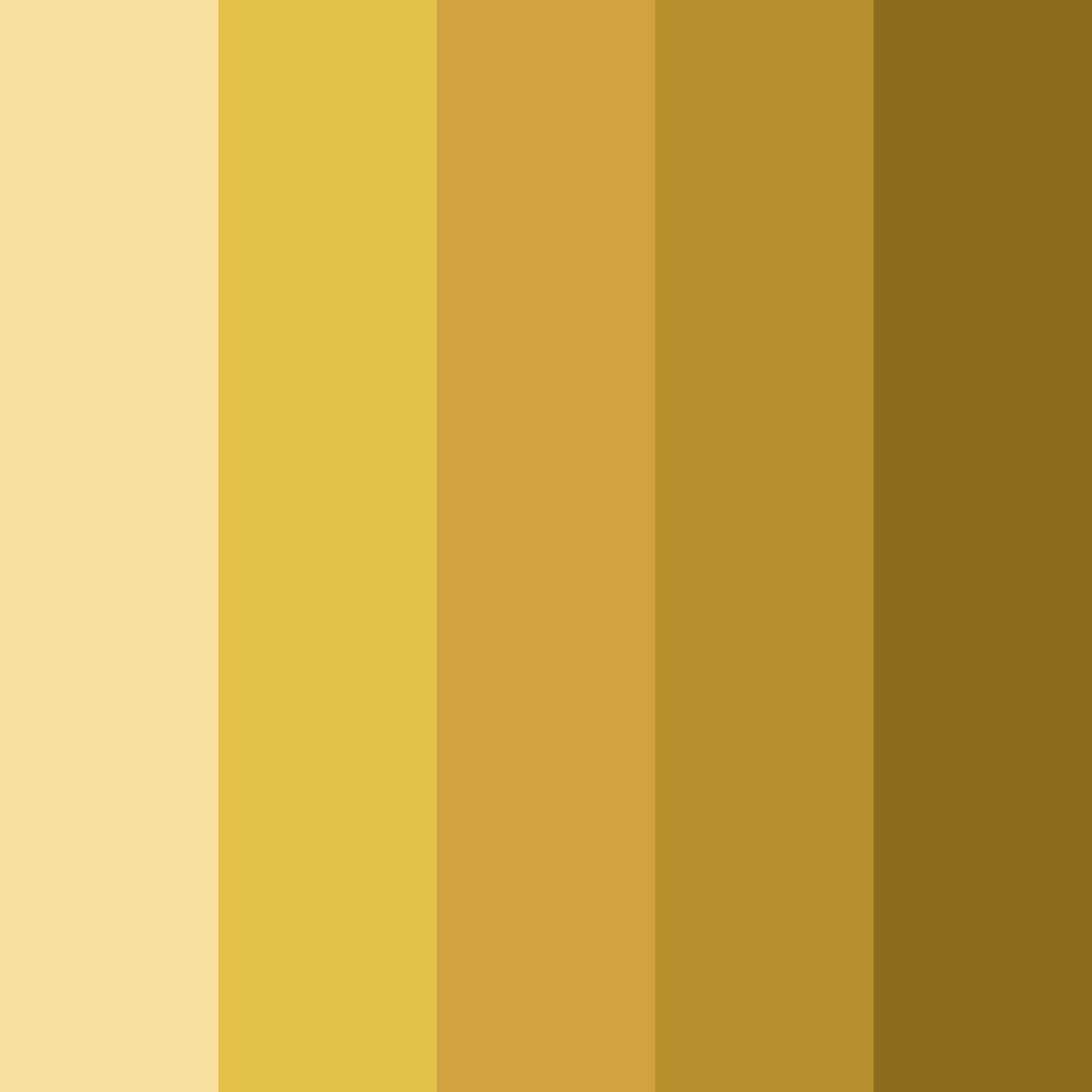 Download golden harvest broomstick color palette PNG image (square)