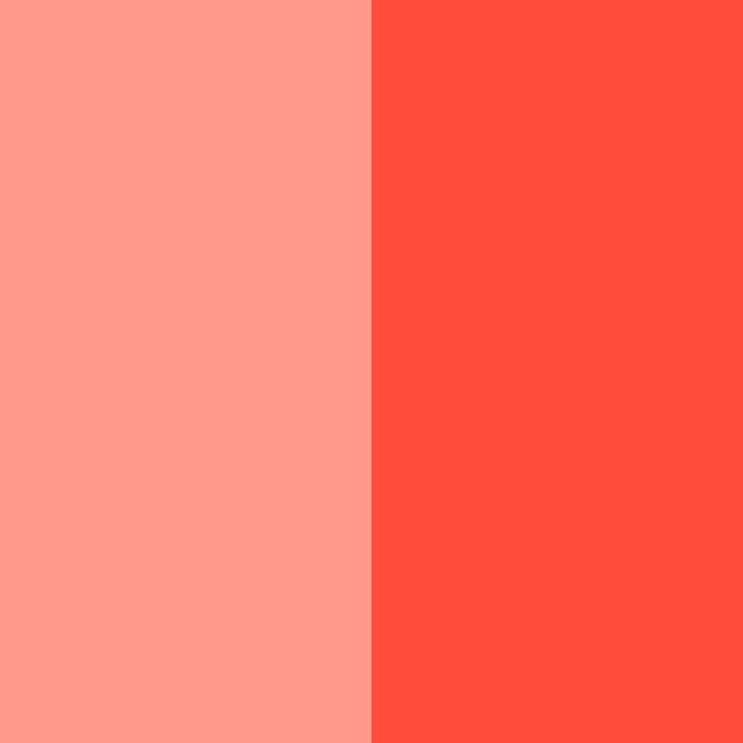 Download blushing sunset color palette PNG image (square)