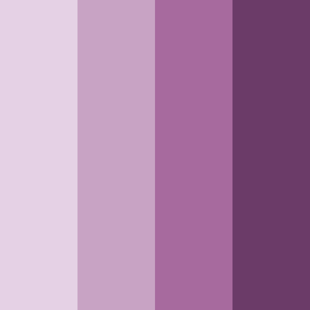 Download lavender brutality color palette PNG image (square)