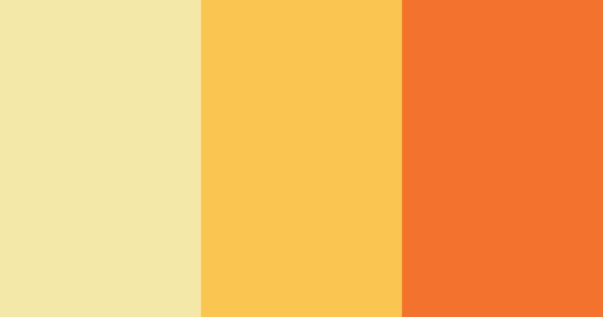 Download sunny orange color palette PNG image (landscape)