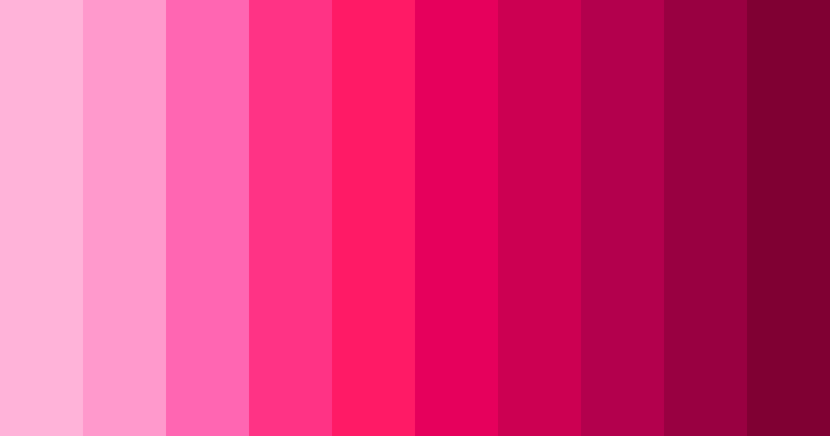 Download blushing bouquet color palette PNG image (landscape)