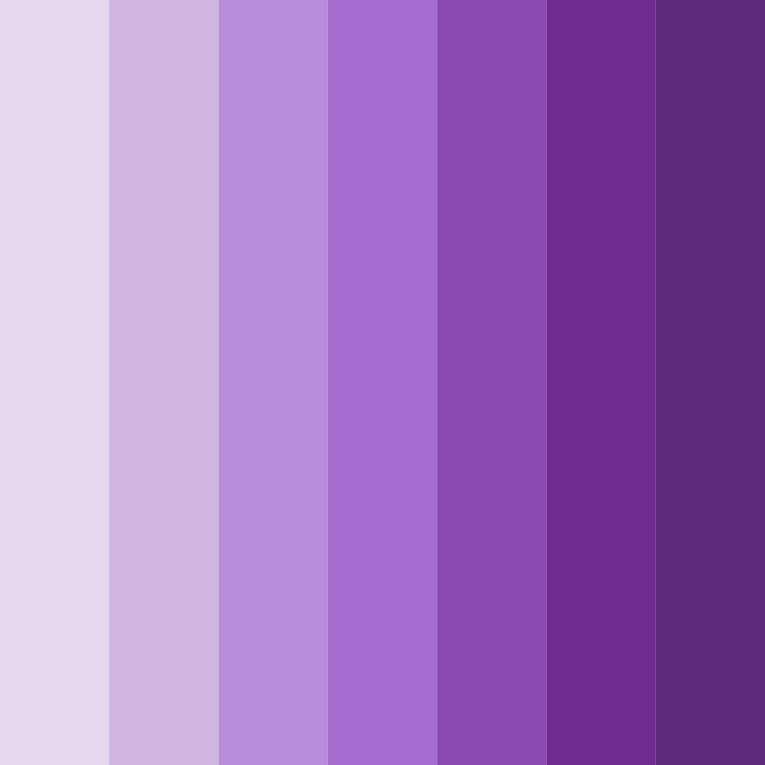 Download violet reverie color palette PNG image (square)