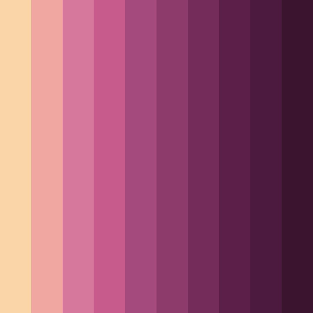 Download pink collision color palette PNG image (square)