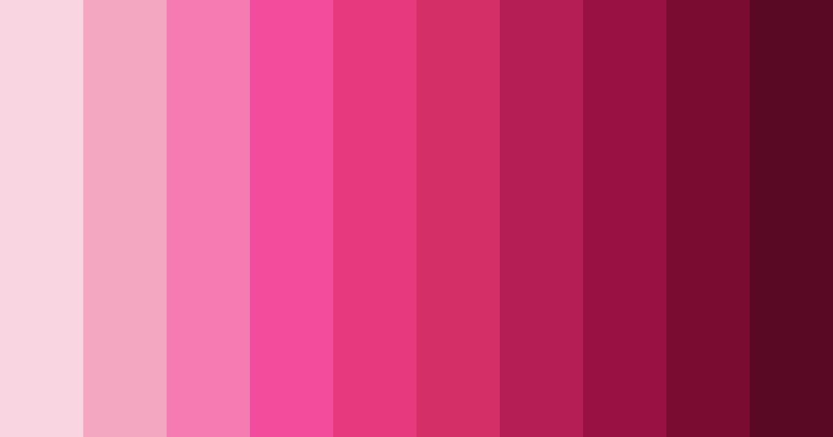 Download sweet blossom color palette PNG image (landscape)