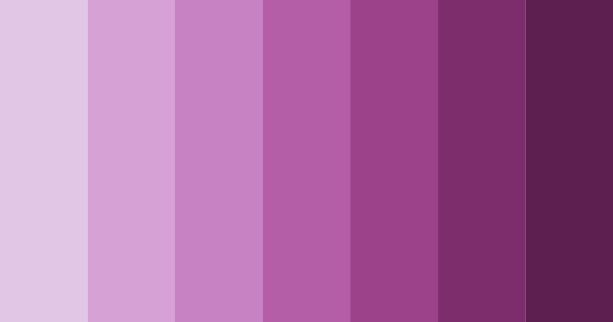 Download mystical orchid dream color palette PNG image (landscape)