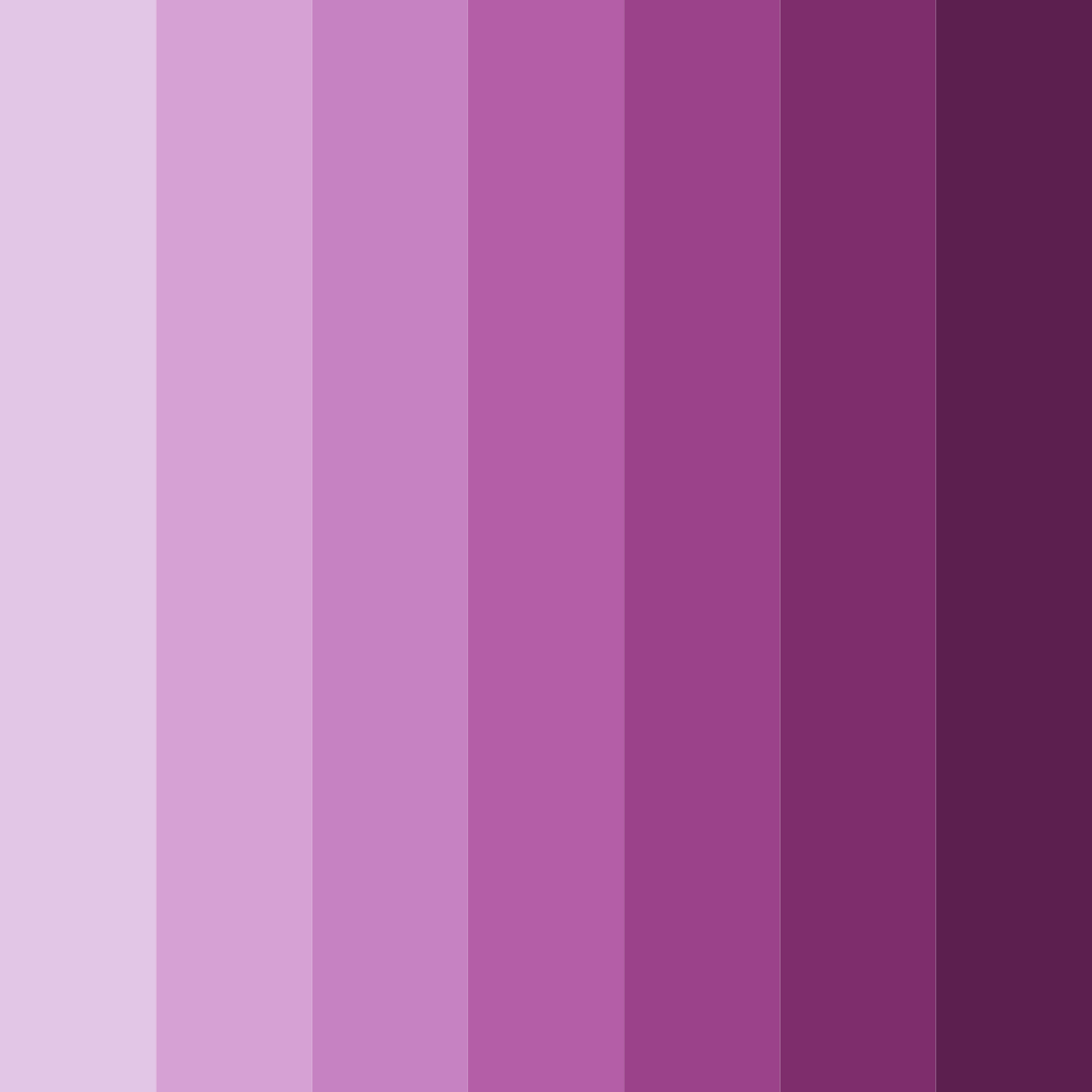 Download mystical orchid dream color palette PNG image (square)